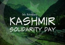 *February 5 – Kashmir Solidarity Day*