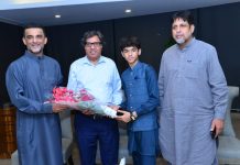 Strives for the development and improvement of business and sports, issues of journalists should be resolved, says Irfan Memon