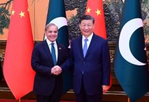 PM congratulates Chinese president on successful convening of “Two Sessions” in Beijing