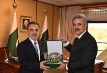 Turkish, Iranian envoys call on Chief Justice Yahya Afridi to deepen judicial cooperation