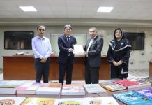 The Consulate-General of Japan in Karachi Hands Over Books to NED University of Engineering and Technology Under the “READ JAPAN PROJECT”