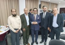 A group photo with Mr. Irfan Soomro Director General, Ministry of Foreign Affairs