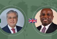 DPM Dar, UK FS Lammy discuss regional development