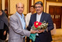 A very dignified farewell cermoney was held in honour of H.E Hassan Nourian