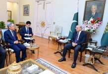 China lauds Pakistan’s proactive role for peaceful settlement of regional security situation