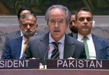 Pakistan calls for boosting UN peacekeeping missions’ role to resolve disputes like Kashmir