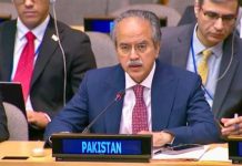 At UN, Pakistan pushes for resolving old conflicts as part of efforts to combat terrorism