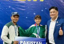 Pakistani tigers roar in Malaysia, bringing home four medals from MBW Taekwondo Championship