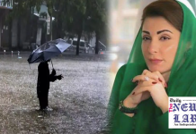 CM Maryam directs authorities to remain on toes as downpour expected