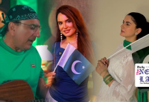 Showbiz celebrities pay glowing tribute to Pakistan