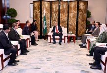 President Zardari meets Chinese environmental tech leader in Shanghai