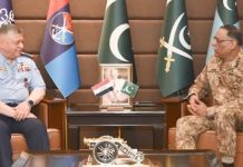 Commander Iraqi Air Force calls on General Sahir Shamshad Mirza