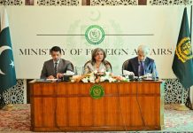 Foreign Secretary briefs diplomats on Pak-Afghan border situation