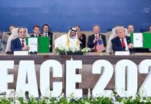 PM attends Gaza Peace Agreement signing ceremony