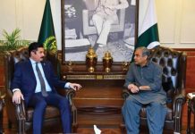 Governor Kundi, Mohsin Naqvi discuss security situation in KP