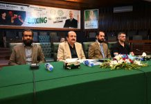 Rana Mashhood champions youth empowerment as Federal Boxing League packs a powerful punch