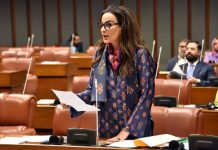 Senator Sherry voices concern over flood impact, rejects political distraction