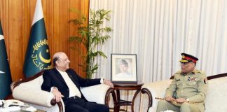 Outgoing CJCSC calls on President