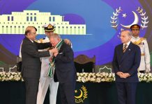 President Zardari meets King Abdullah II of Jordan, confers Nishan-e-Pakistan