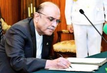 President Zardari signs 27th Constitutional Amendment Bill into law