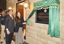 U.S acting ambassador visits Golra Railway station