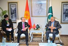 DPM Dar, Kyrgyz Minister reaffirm commitment to strengthen bilateral ties