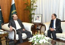 President calls for stronger Pakistan, Egypt ties
