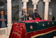 President visits Bhutto family’s shrine
