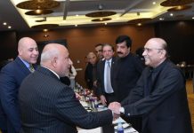 Governor Karbala hosts President Zardari; discussions focus on areas of mutual interest