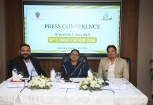 Over 500 under graduates, graduates, and post graduates will be awarded degrees in Greenwich University’s Convocation.