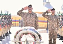 COAS visits Muzaffarabad to pay homage to martyrs of Kashmir movement