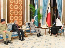 PM Shehbaz meets Amir of Qatar, reaffirms commitment to stronger bilateral partnership