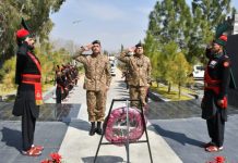 COAS visits Wana to review operational preparedness along Western border