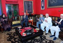 PM visits Sherry Rehman’s residence in Karachi to offer condolences on daughter’s passing