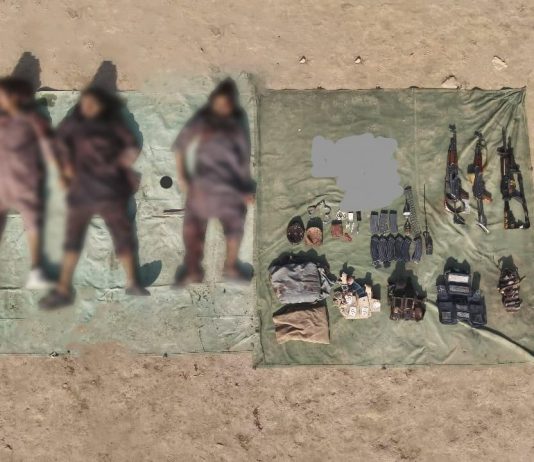 Security Forces kill 5 khwarij terrorists in IBO in Lakki Marwat