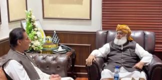 Ayaz Sadiq, JUI-F Chief, discuss regional situation, parliamentary matters