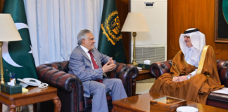 DPM Dar, Saudi Ambassador discuss recent regional developments