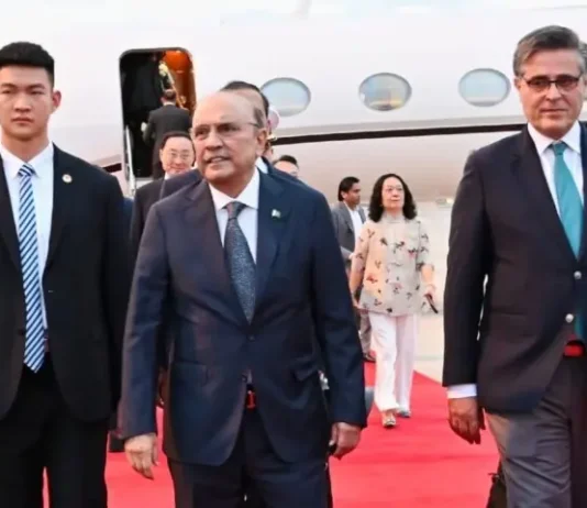President Zardari to undertake an official visit to China