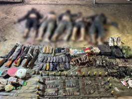 Security Forces kill 8 khwarij terrorists, recover weapons, ammunition