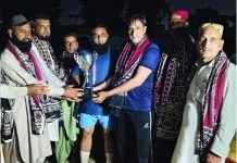 A friendly shooting volleyball match was played between Karachi Division and Arifwala Shooting Ball Club Hub. The match was won by Karachi Division.