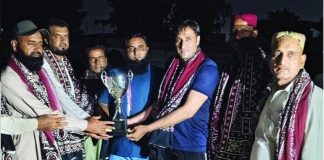A friendly shooting volleyball match was played between Karachi Division and Arifwala Shooting Ball Club Hub. The match was won by Karachi Division.