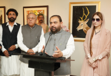 Young Artists playing key role in promoting Pakistan’s cultural heritage: Aurangzeb Khichi