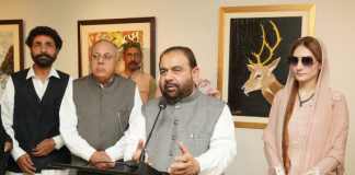 Young Artists playing key role in promoting Pakistan’s cultural heritage: Aurangzeb Khichi