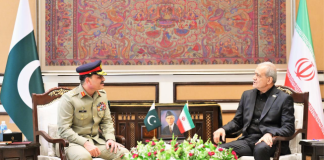 Field Marshal Syed Asim Munir calls on Iranian President