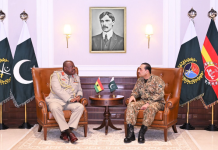 Ghana’s Chief of Defence Staff calls on Field Marshal Asim Munir