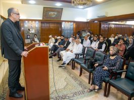A rich tribute was paid to Imam Khomenei and Shaheed Ayatullah Khamenei in an exceptional programme at the Iranian Consulate