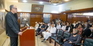 A rich tribute was paid to Imam Khomenei and Shaheed Ayatullah Khamenei in an exceptional programme at the Iranian Consulate
