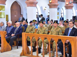 Namaz e Janaza for Shuhada of MI-17 helicopter crash offered at Chaklala Garrison