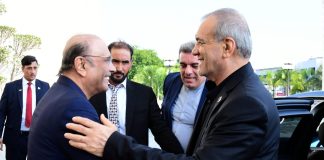 President Zardari reaffirms principled support for Iran’s peace, stability, sovereignty