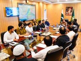 Abbasi meets Gujrat Chamber delegation, vows to strengthen cargo services, trade connectivity